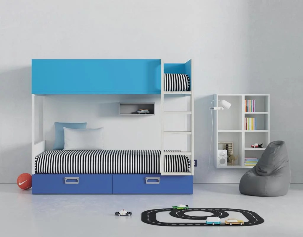 Litera juvenil modelo ALFA para habitaciones divertidas y compartidas