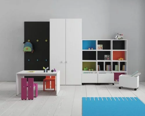 Kids room that asks for games and fun