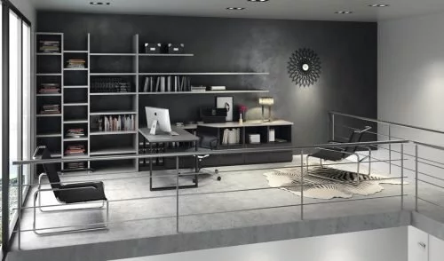 Home office that you can create with the furniture in our NOLIMITS+ collection