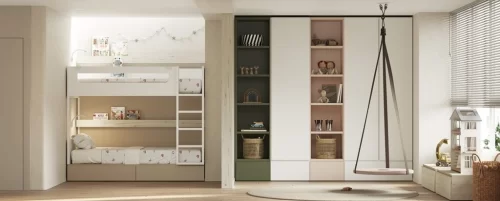 Storage, tidiness and functionality with trendy combinations