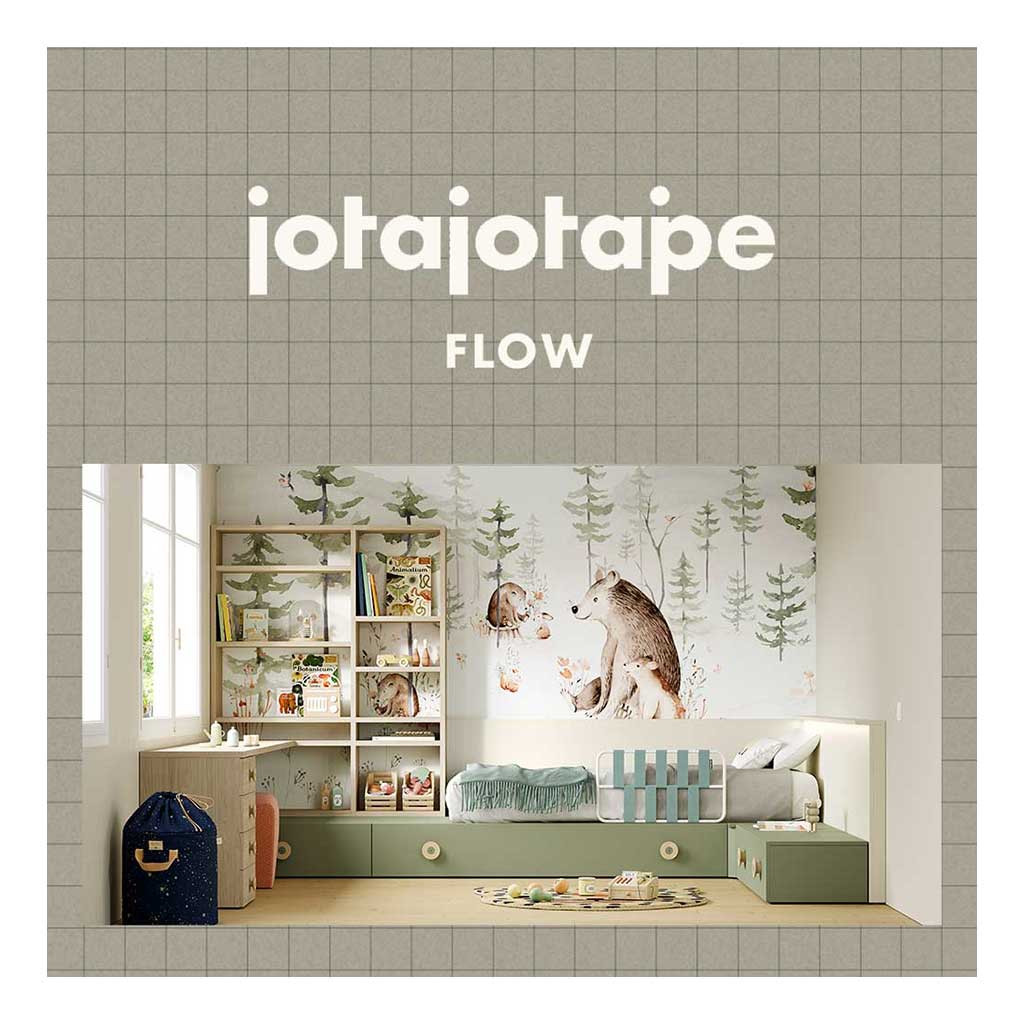 Detalle de los casilleros de los interiores de armarios