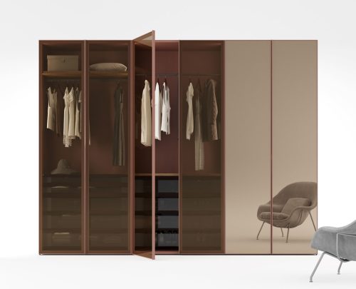 India & Loira Finishes - Bronze Mirror - Brass Glass