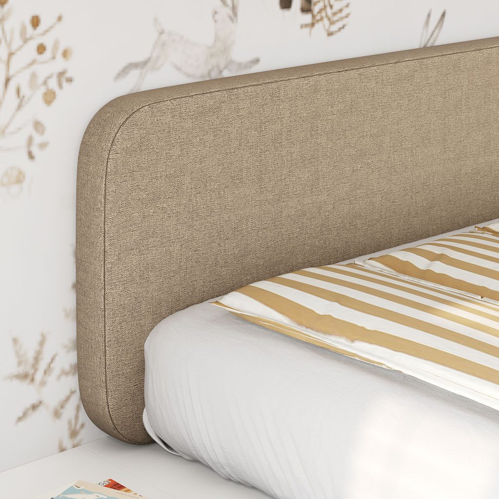 ROUND upholstered wall headboard ROUND upholstered wall headboard