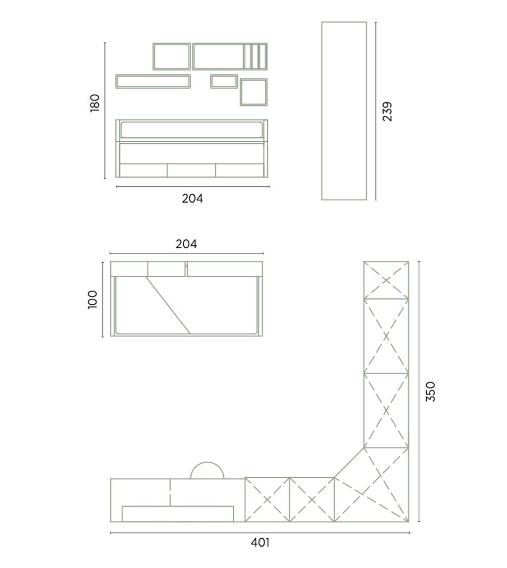 Measurements of this bedroom